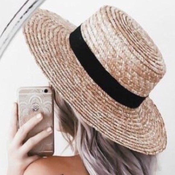 MODA ME COUTURE Accessories - STRAW HAT